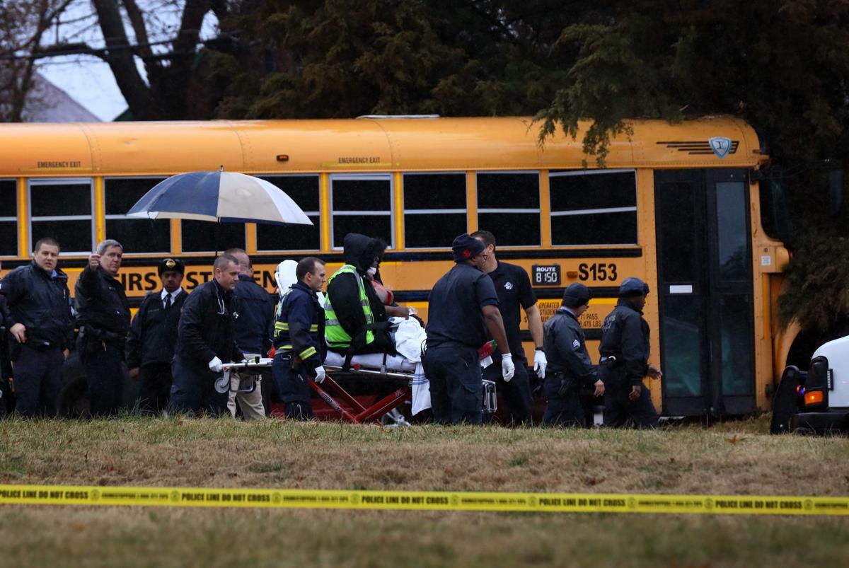St. Louis shooting leads school bus to crash into home Law and order