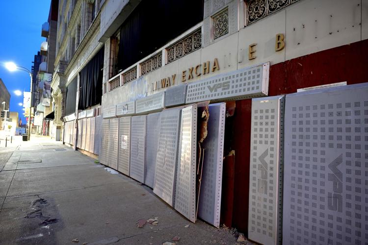 Railway Exchange building security