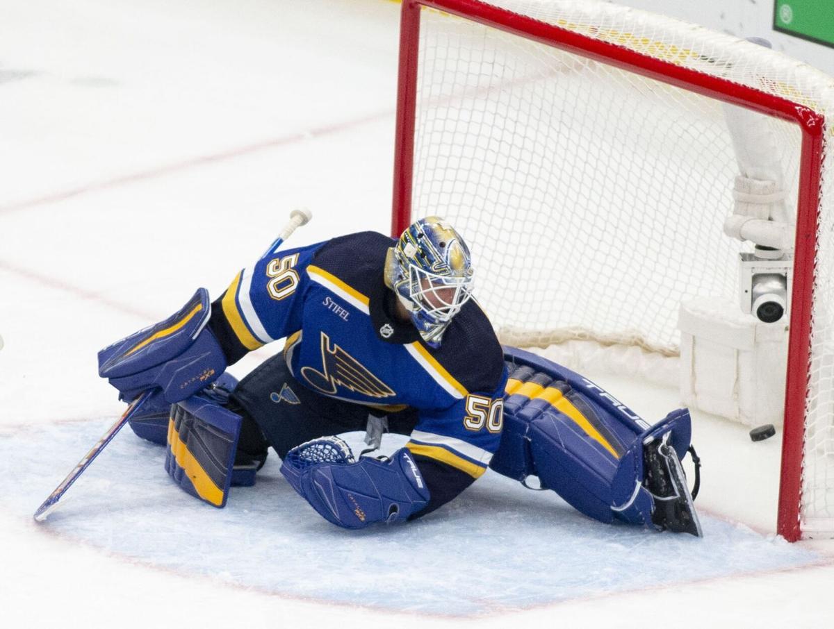 Blues' Binnington suspended 2 games for throwing punch - The San Diego  Union-Tribune