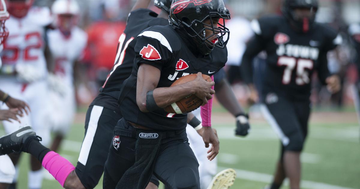 Cody Rutledge Football Cody breaks loose to lead Jennings over Normandy