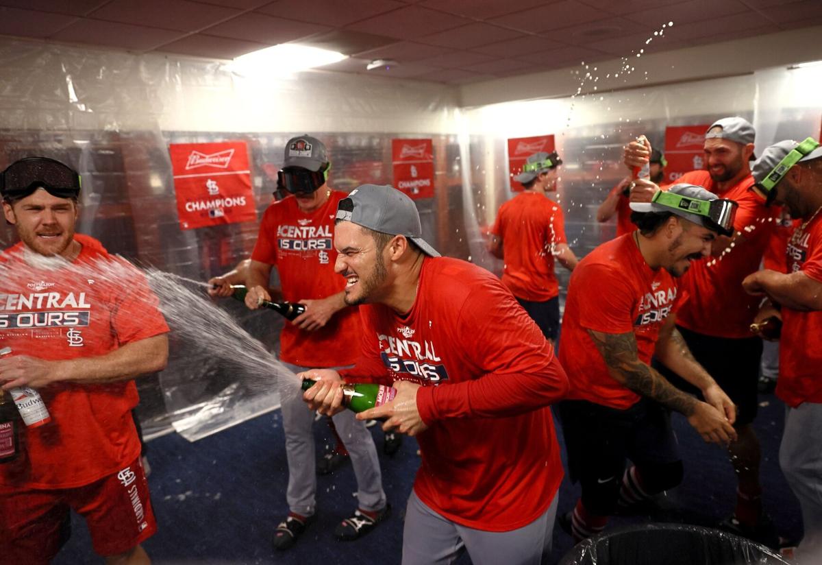 Cardinals, Inside the St. Louis locker room after NLDS clinch