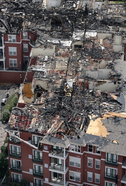 3949 Lindell Apartments to be razed after five-alarm fire