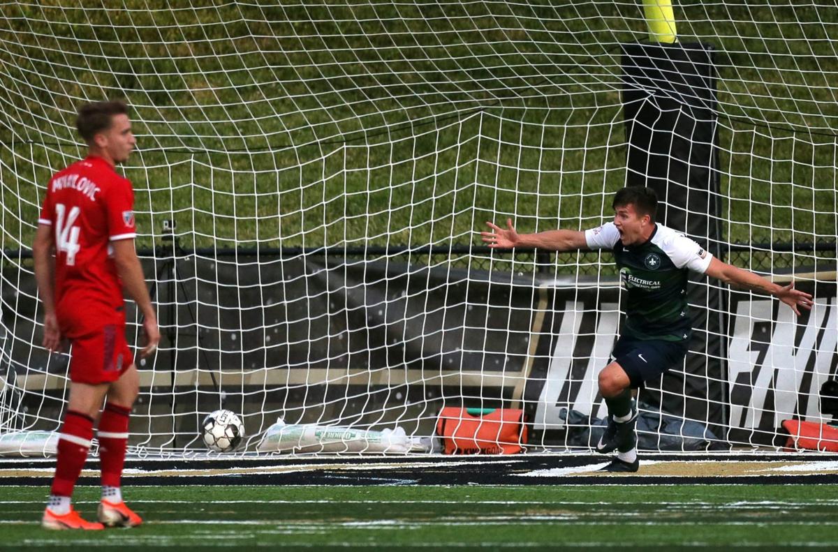 St Louis Fc Shocks Mls Fire In U S Open Cup Play Soccer Stltoday Com