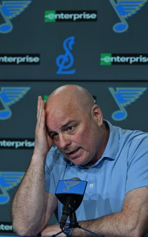 St. Louis Blues press conference