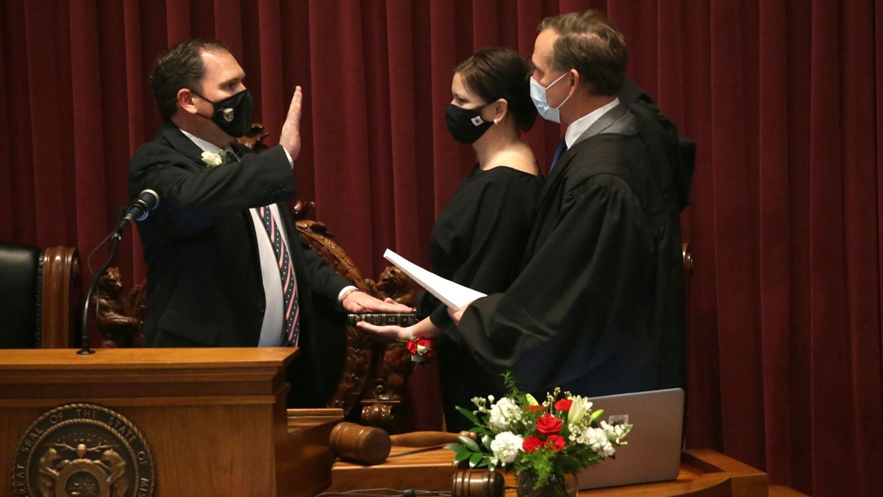 Here’s your Missouri Legislature: New lawmakers sworn in as virus hangs over proceedings