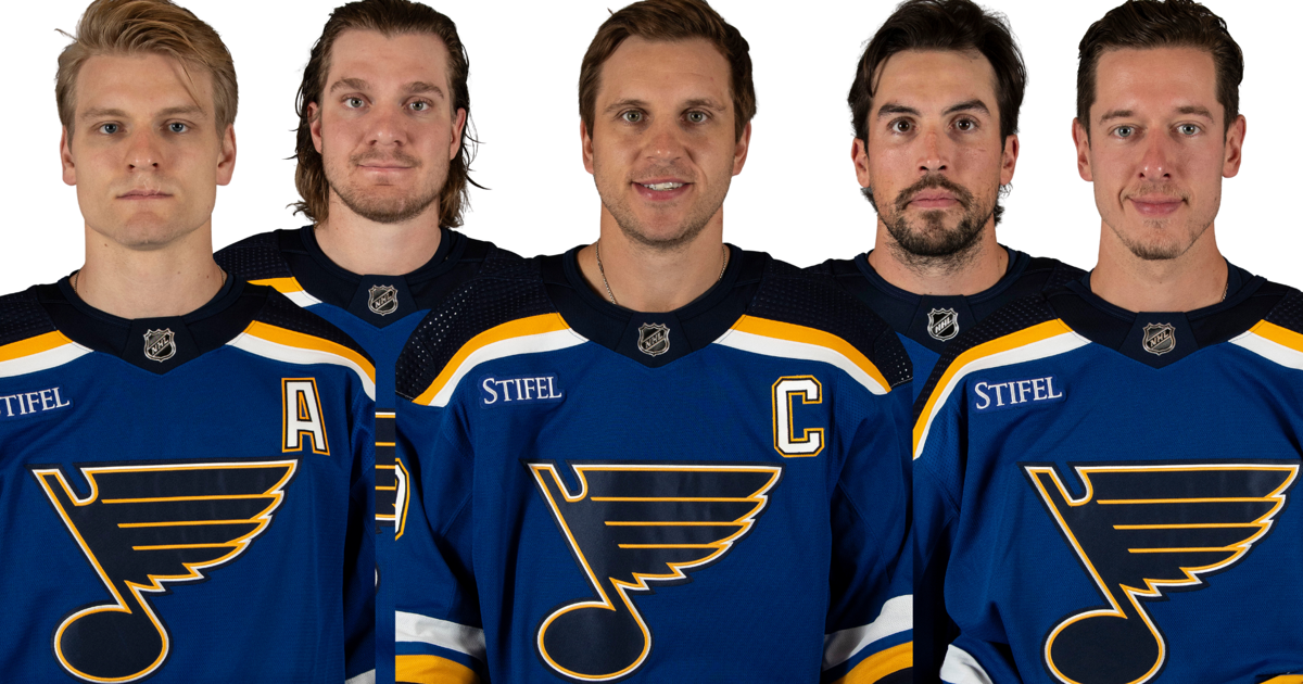 Meet the St. Louis Blues projected opening night roster