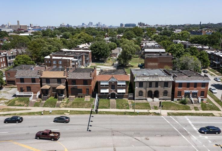 Proposed site of Lux Living development along Kingshighway