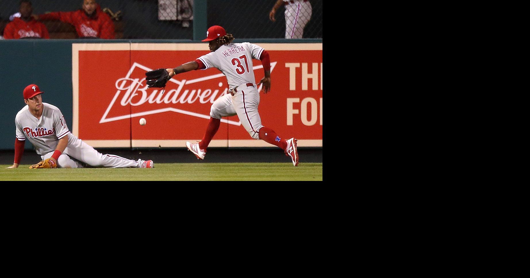 Adam Wainwright and Pedro Martinez of the Philadelphia Phillies