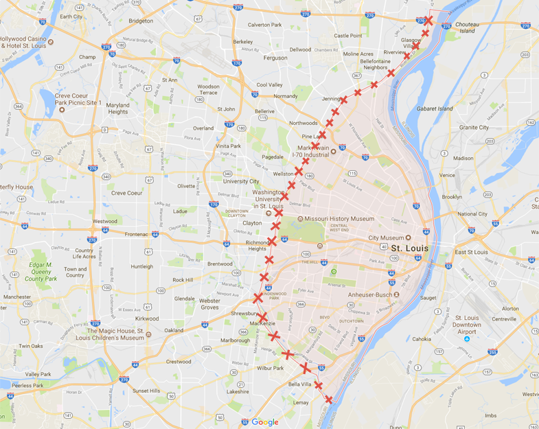 St Louis City Limits Map St. Louisans Play What If ... | Local Business | Stltoday.com