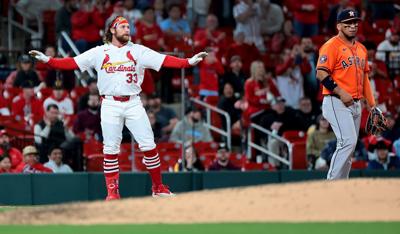 Cards, Astros open series at Busch