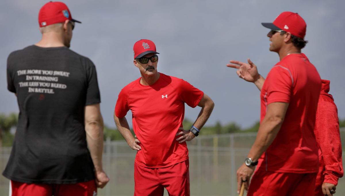 Cardinals flock to the field, with new pitching coach Maddux pointing the way | Derrick Goold ...