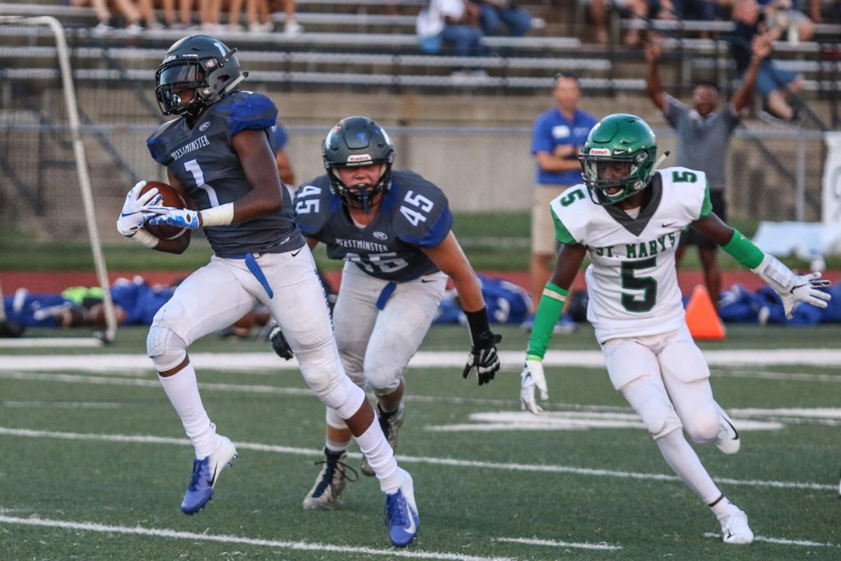 Thompson Steps Up Leads Westminster Past St Mary S High School