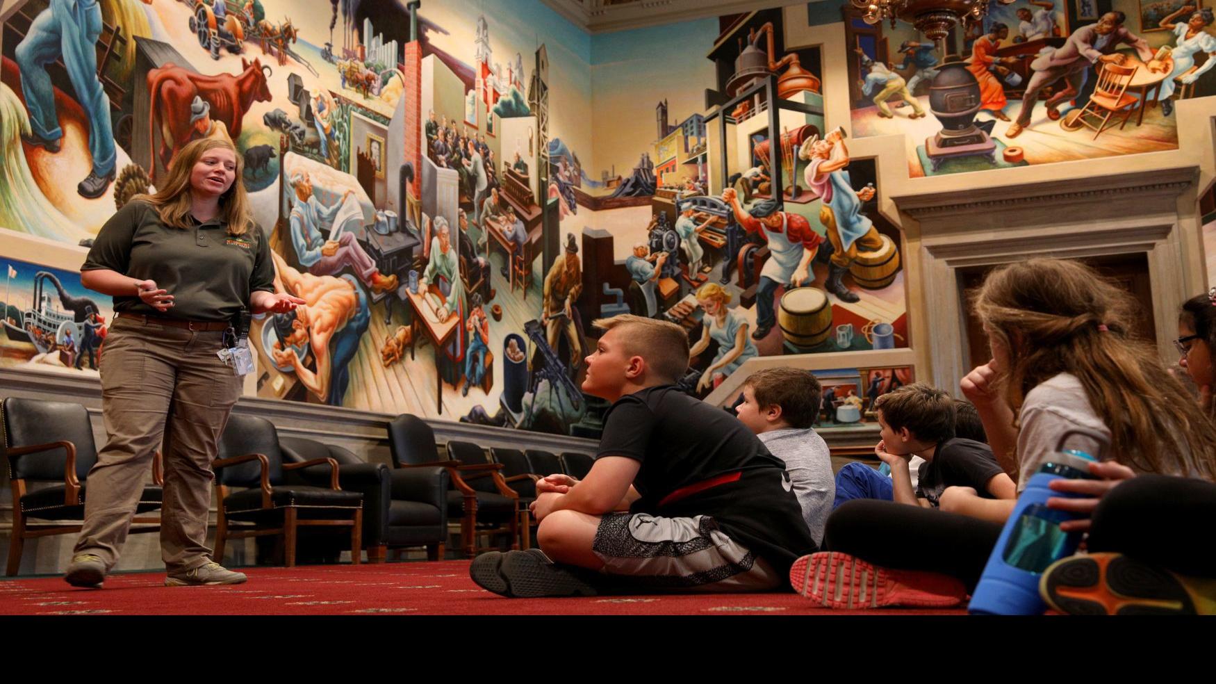 Missouri State Capitol Completes Mural Restoration Project