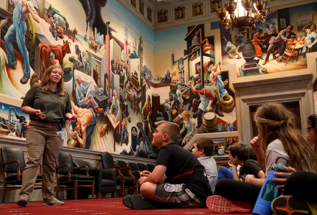 Missouri State Capitol Completes Mural Restoration Project