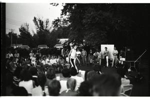 Punk rock fashion show