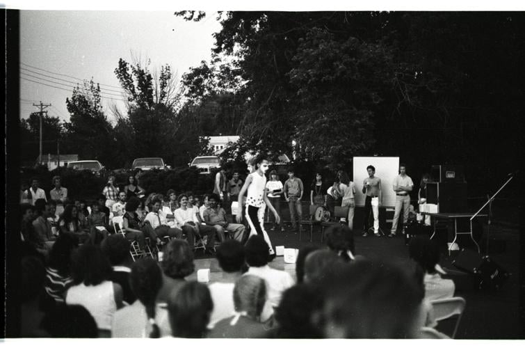 Punk rock fashion show