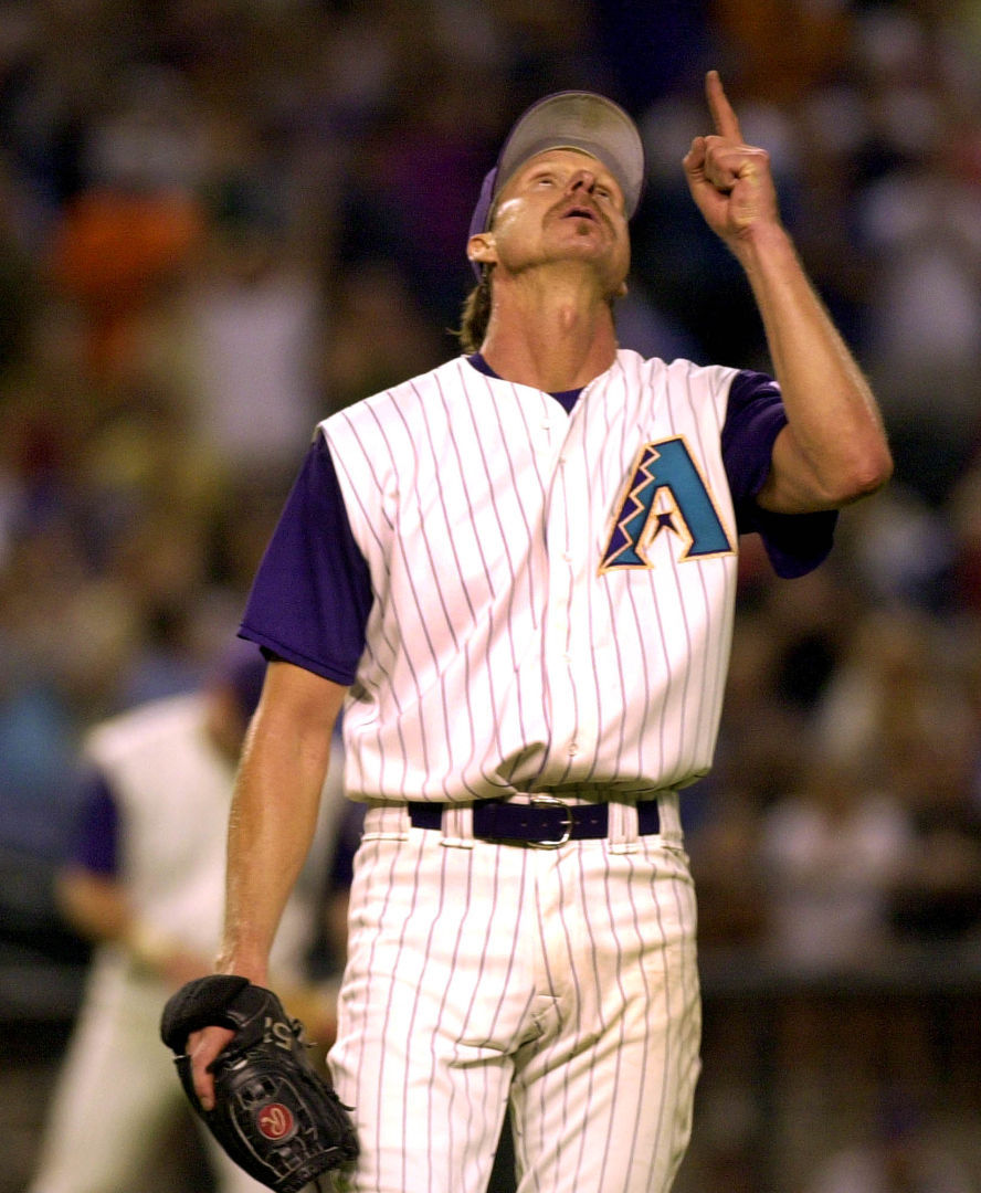 Randy johnson best sale baseball jersey