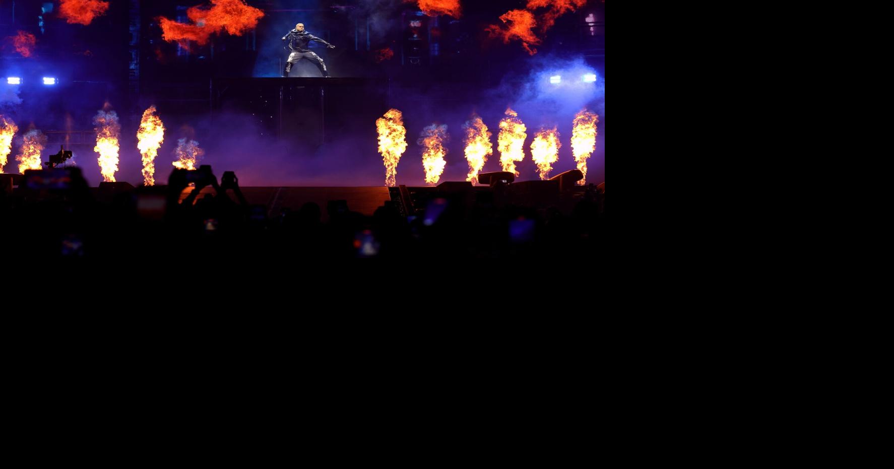 Chris Brown and Usher deliver powerhouse performance at the Dome at America’s Center
