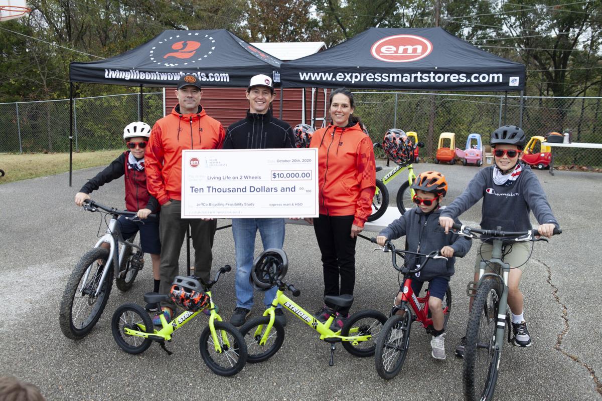 Home Service Oil/Express Mart $10,000 Donation