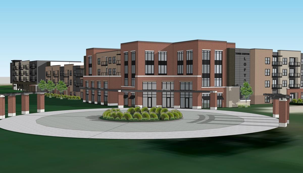 Virtual Rendering of Commercial Retailers Coming to Trace on the Parkway.