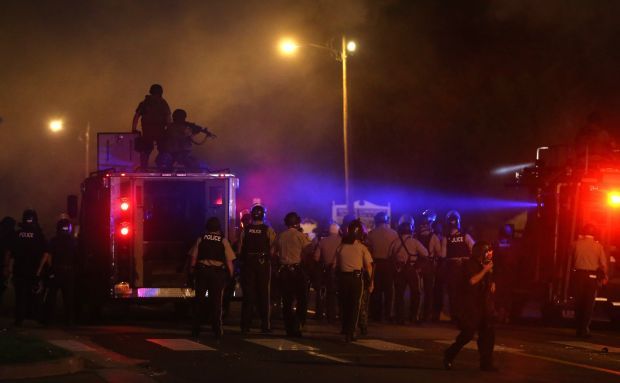 Ferguson Wednesday early morning