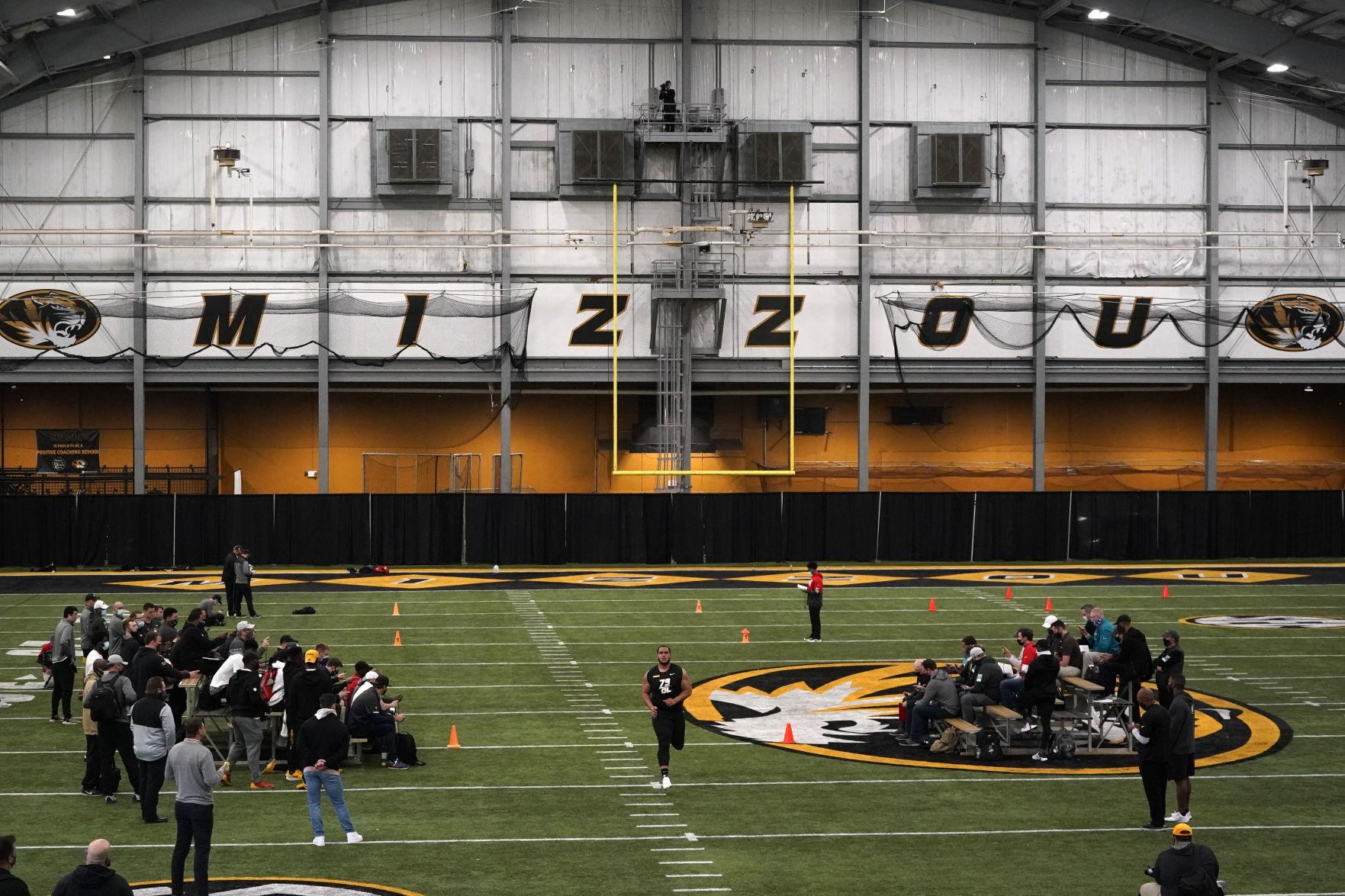 Missouri NFL Pro Day Football
