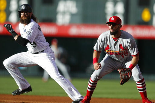 Strong pitching, Tony Wolters' three-run homer lead Rockies over