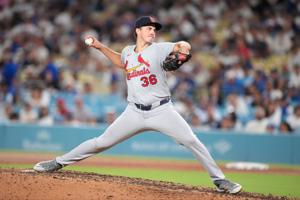 Photos: Cardinals hit five homers to take opener vs. Dodgers in Los Angeles