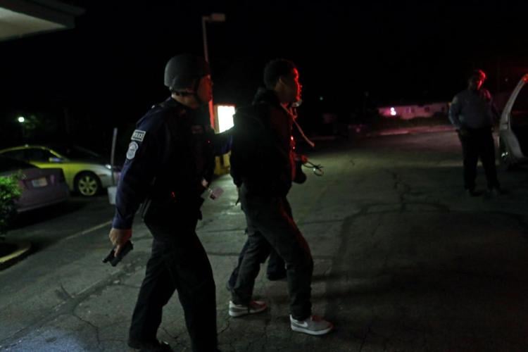 Man shot in leg during protest in Ferguson