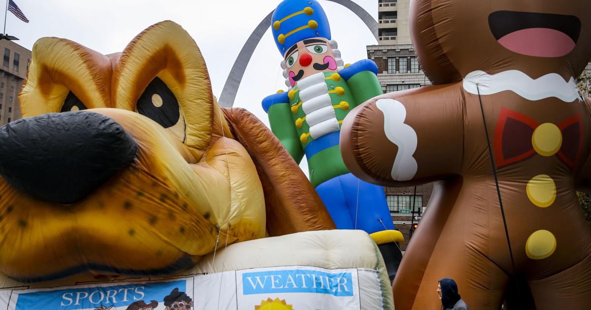 Sights and sounds from St. Louis' Thanksgiving Day parade