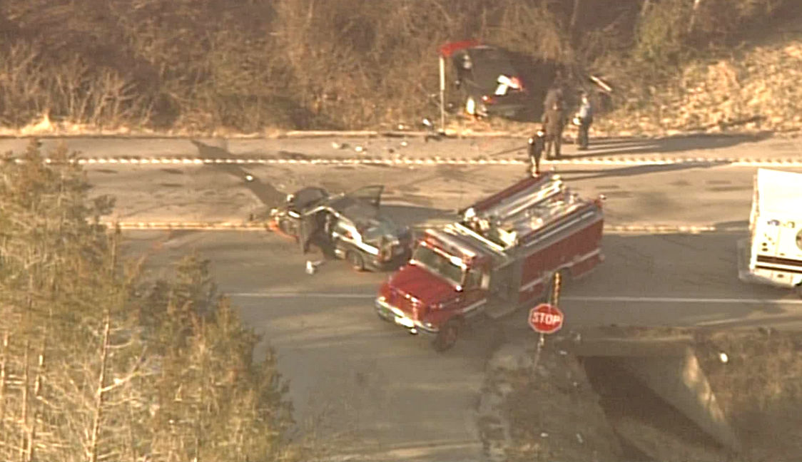 5 hurt in crash near Potosi Law and order