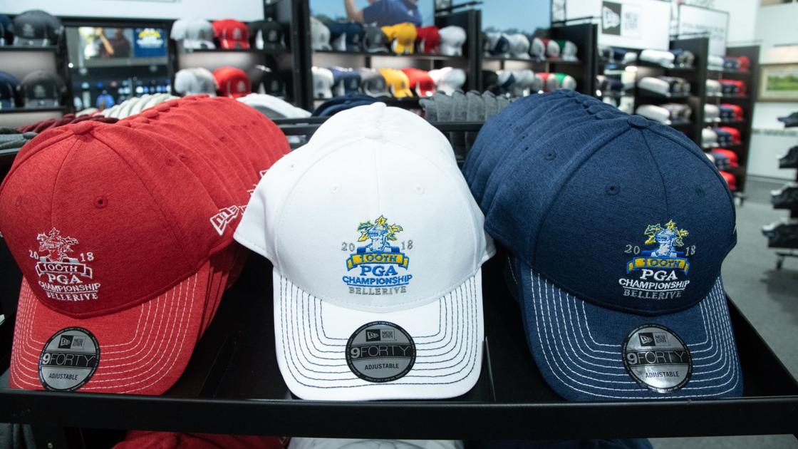 2 Million In Hat Sales That S Just A Start At Bellerive S Pga Merchandise Shop Golf Stltoday Com Pga Championship 2022 Merchandise