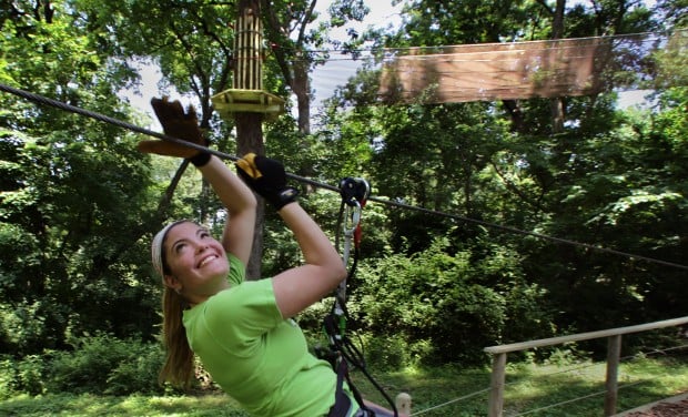 Adventure course rises to treetops of Creve Coeur Park