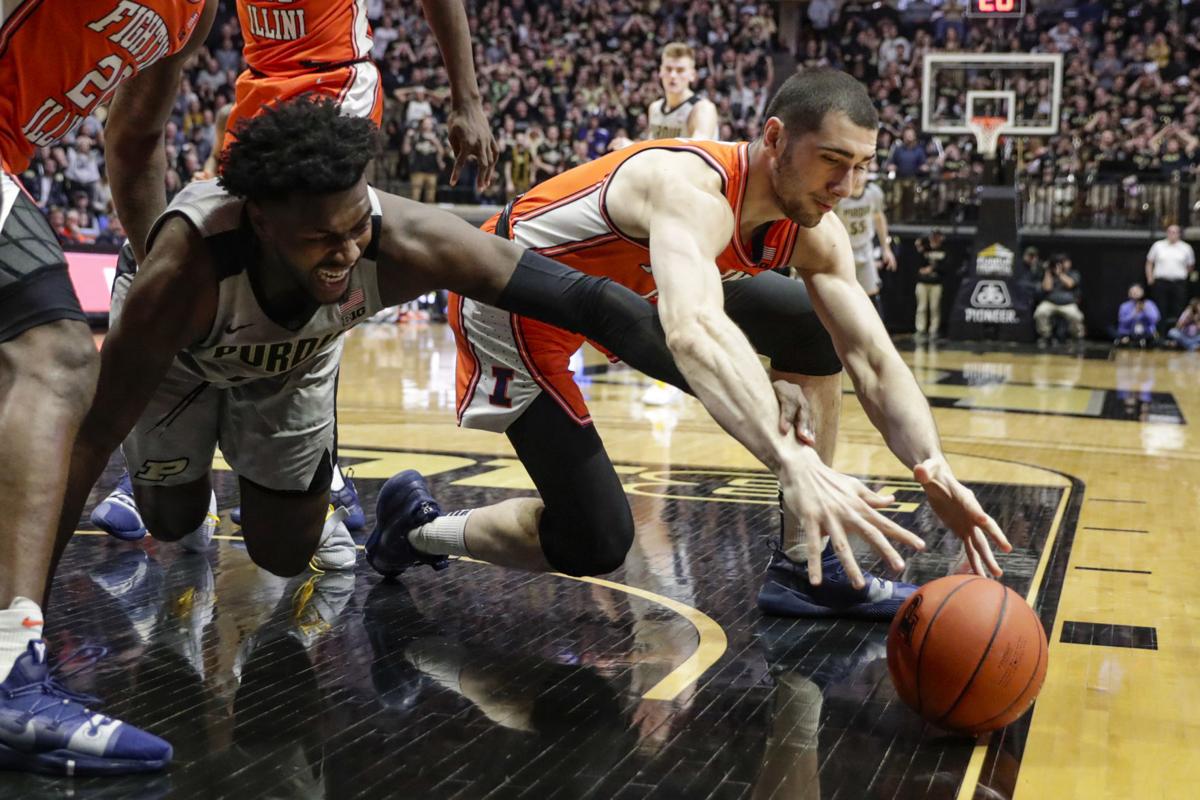 No 21 Illini Secure First Win At Purdue Since 2008 Illini