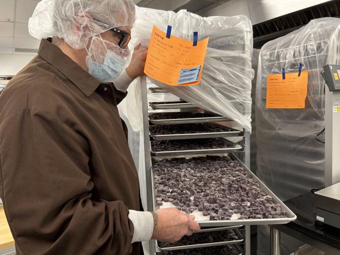 Cannabis-infused chocolate bars