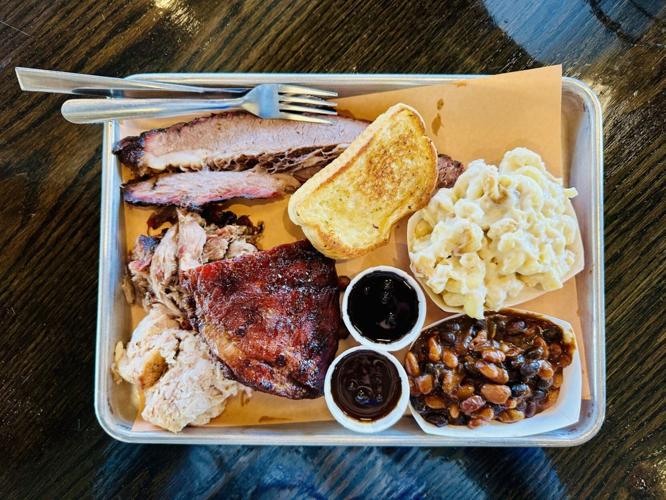 Duke's BBQ Shack plate
