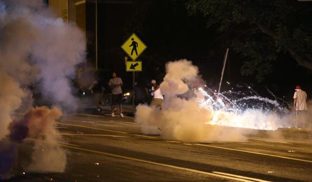 Ferguson Wednesday early morning