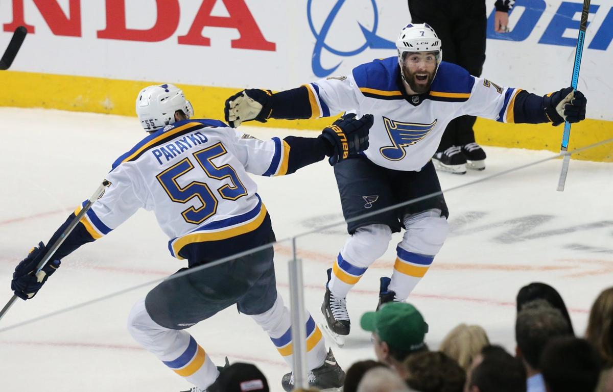 Blues and Stars skate in Game 3 of their playoff
