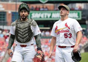 Cardinals look for the sweep against the Royals