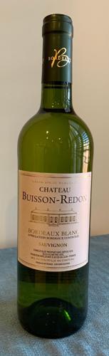 Chateau Buisson-Redon 2021, Bordeaux Blanc, France