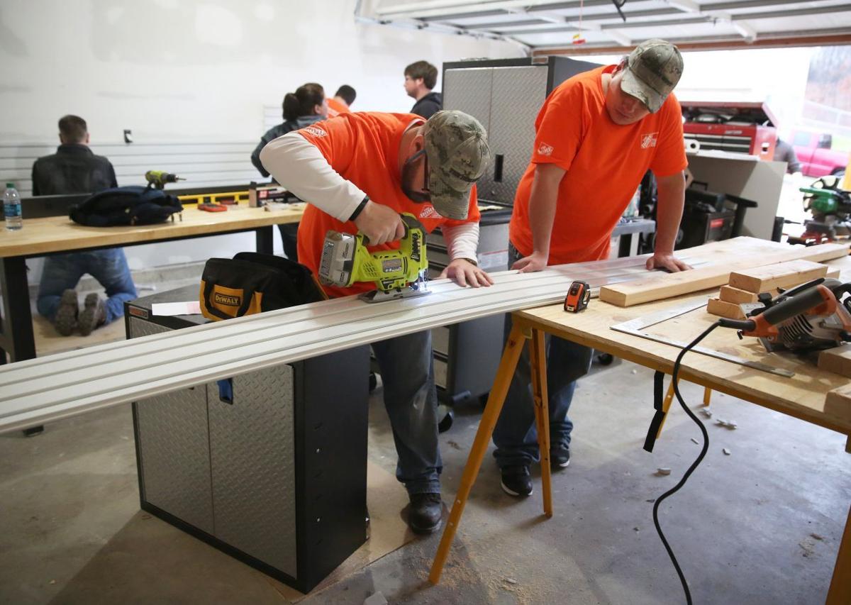Volunteers help modify paralyzed veteran Chris Sanna's home in House Springs | Home & Garden ...