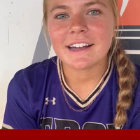 Coverage image for: 'See ball, hit ball': Troy Buchanan softball player Zoey Zidich says