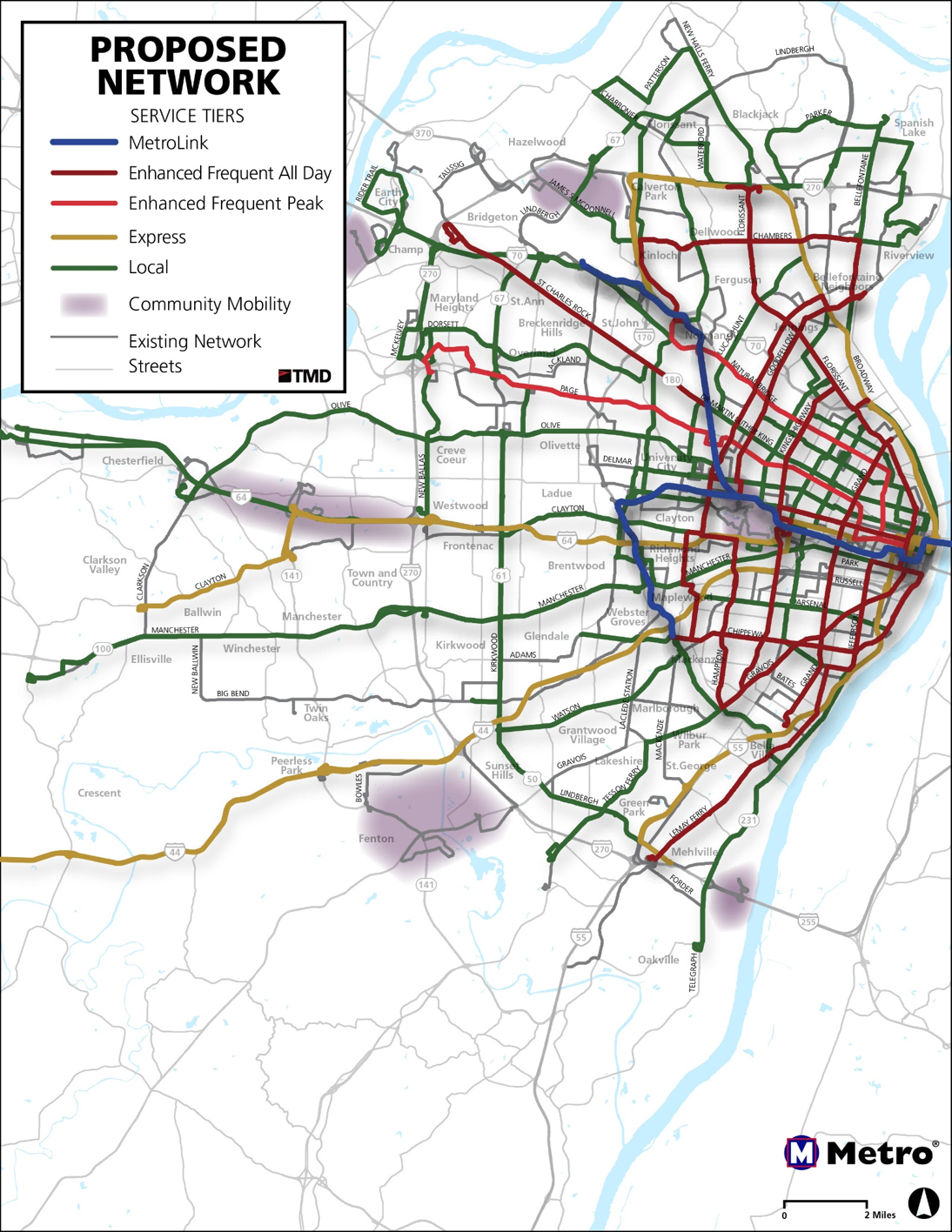 Bus routes around St. Louis could see overhaul as Metro seeks public feedback | Along for the ...