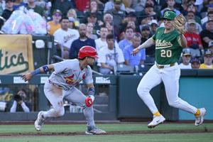 MLB: St. Louis Cardinals at Athletics