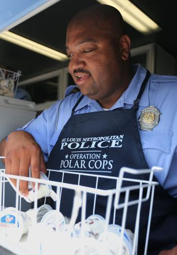 Operation Polar Cops, St. Louis police give free ice cream to kids