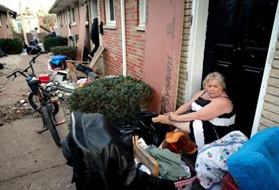 Police raid condemned apartments, evict residents