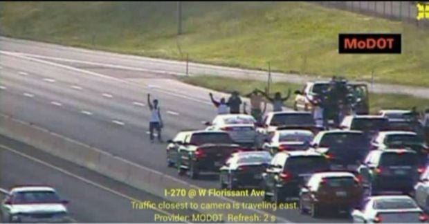 Interstate 270 protest