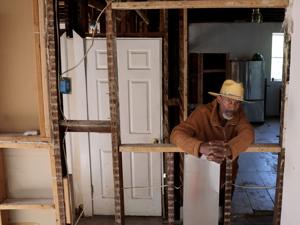 One year after 2025 tornado, how may residents relocated in the city
