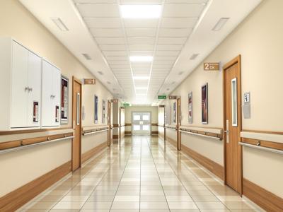 Hospital corridor