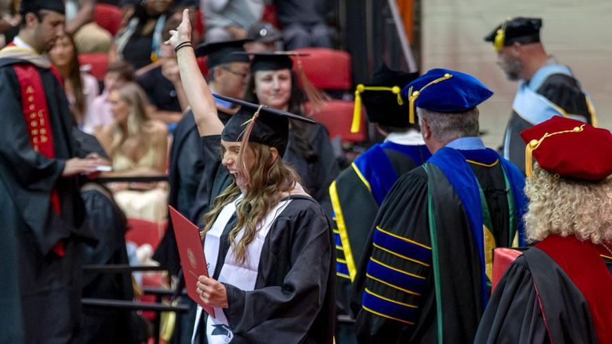 New UMSL graduates celebrate finishing their college journey during commencement